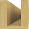 Ekena Millwork 4in. W x 4in. H x 28in. L Moab Woodgrain TimberThane Rafter Tail, Primed Tan RFTUR04X04X28MOARCPR - alternate 3